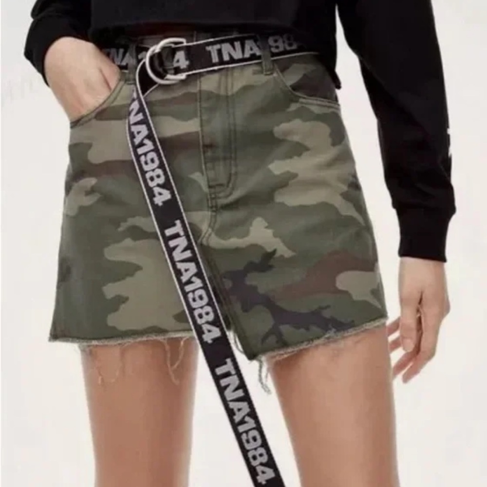 TNA Camo Miniskirt